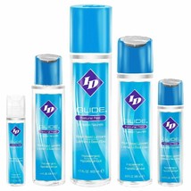 ID GLIDE NATURAL FEEL WATER BASED PERSONAL LUBRICANT 2 oz-128 oz - £11.59 GBP - £108.24 GBP