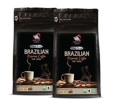 Healthy Coffee Options - Brazilian Whole B EAN S Coffee Organic - Brazilian Coffee - £26.41 GBP