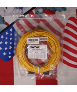 XWYWX 15M/50FT Fiber Optic Patch Cord FC/UPC-FC/UPC-SM-DX-3.0-LSZH - $18.60