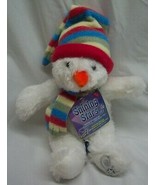 RUSS Shining Stars NICE SOFT SNOWMAN 9&quot; Plush STUFFED ANIMAL Toy NEW - $348.20 MXN