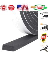Neoprene Foam Insulation Tape - Self-Adhesive Weather Stripping (1In x 1... - $33.08 CAD