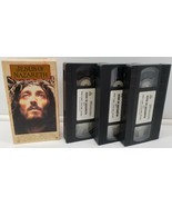 Jesus of Nazareth (VHS, 1999, 3-Tape Box Set) Video Cassette Tapes - £4.73 GBP