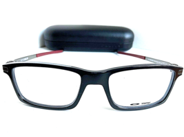 New OAKLEY OX85553 53mm Polished Black Men&#39;s Eyeglasses Frame  - £117.94 GBP