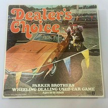 Dealer&#39;s Choice Wheeling Dealing Used Car Game by Parker Bros Not Complete - £12.62 GBP