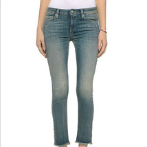 IRO Paris Womens Jeans Coy Straight Fit Elastic Denim Blue Size 31W AD723  - £88.77 GBP