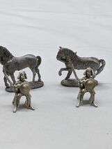 Set Of (2) Metal Dnd RPG Gun Calvary Soldiers - $18.35 CAD