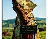 Ruin of the Arch Mission Santa Ynez Solvang CA UNP Chrome Postcard S24 - $2.92