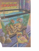 1993 Captain Crunch Print Ad Cereal Breakfast 6.5" x 10" - $19.75