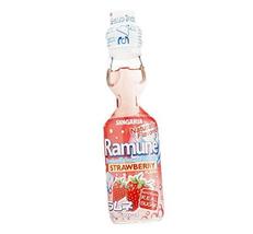 Ramune Japanese Marble Soda Choose your flavor (Strawberry) - £15.56 GBP