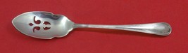 Saxon By Birks Sterling Silver Olive Spoon Pierced 5 3/4&quot; Custom Made - £46.15 GBP
