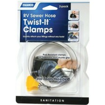 RV 3 In. Twist-It Sewer Hose Clamps - 4 Pk. - £43.33 GBP