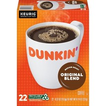 Dunkin&#39; Original Blend K-Cup Pods, - medium roast - 22-Count - brand new - £10.93 GBP