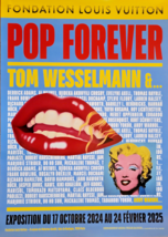 Tom Wesselmann - Affiche Originale Exposition - WARHOL- Vuitton Foundation Paris - £181.38 GBP