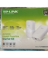 TP-Link AV1200 Gigabit Powerline Starter Kit (TL-PA8010 KIT) - 1200Mbps,... - €21,49 EUR