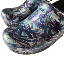 Dansko Professional Clog Painted Multicolor Patent Leather Size EU 38 US... - $1,489.20 MXN