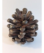 Rustic Gold Metallic Pinecone Candle Holder Fall Winter Table Decor Accent - $27.08 CAD