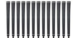 13 pcs - Men&#39;s Jumbo Size Oversize No Logo 360 Black Tour Pro Velvet Golf Grips - £39.31 GBP