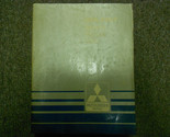 1986 Mitsubishi Galant Service Réparation Atelier Manuel OEM Livre 86 Usine - £14.19 GBP