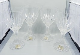 Mikasa Crystal Park Lane Goblet Wine Glasses Set of 4 SN101 701 - $89.99
