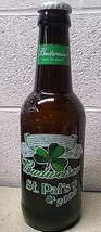 Budweiser Oversize Bottle - St. Patrick&#39;s Day 2000 15&quot; Giant Glass Bottl... - $24.89