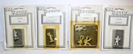 Ral Partha Miniatures Pewter Figures 20-109 20-006 20-111 20-105 Mint on... - $22.00