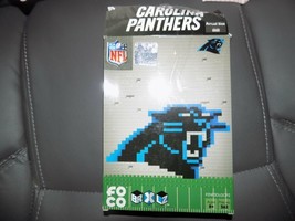 Carolina Panthers BRXLZ NFL Team Logo 3-D Construction Toy EUC - £15.48 GBP