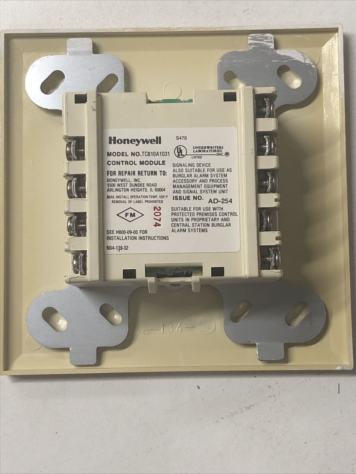 HONEYWELL TC810A-1031(used) - $20.29