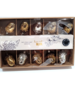 Thanksgiving Glass Acorns Beaded String Lights Garland Fall Decor BATTERY - €36,27 EUR