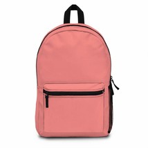 Trend 2020 Peach Pink Benjamin Unisex Fabric Backpack (Made in USA) - £58.10 GBP