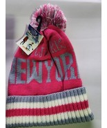 L.Y.Z. New York Short Cuffed Beanie Color Pink, Gray &amp; White one Size Fi... - $13.92 CAD