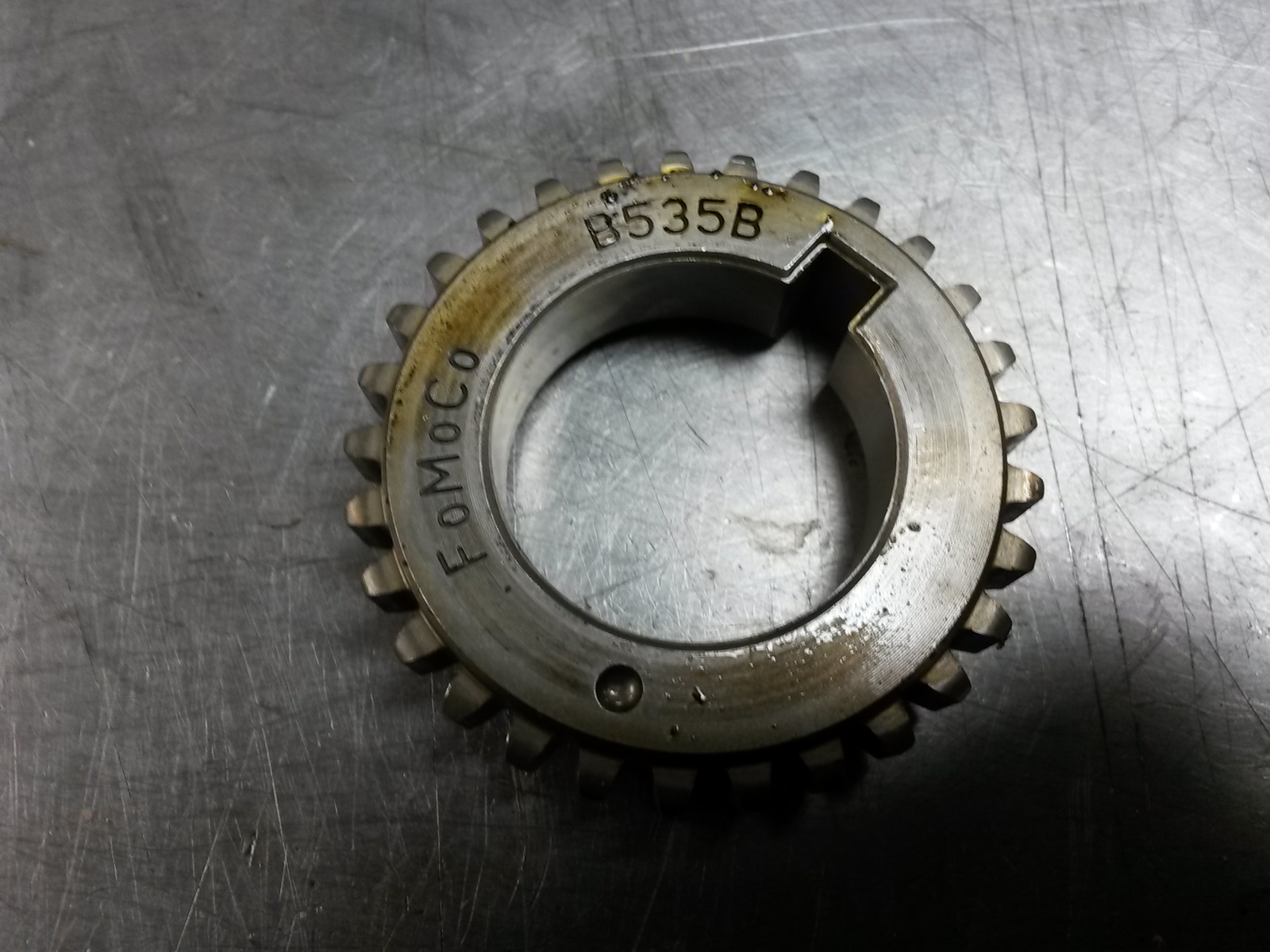 Crankshaft Timing Gear From 2013 Ford Taurus 3.5 Sprockets
