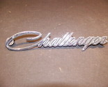 1970 71 72 73 74 DOGE CHALLENGER EMBLEM #3445224 FENDER QUARTER PANEL TR... - $89.98