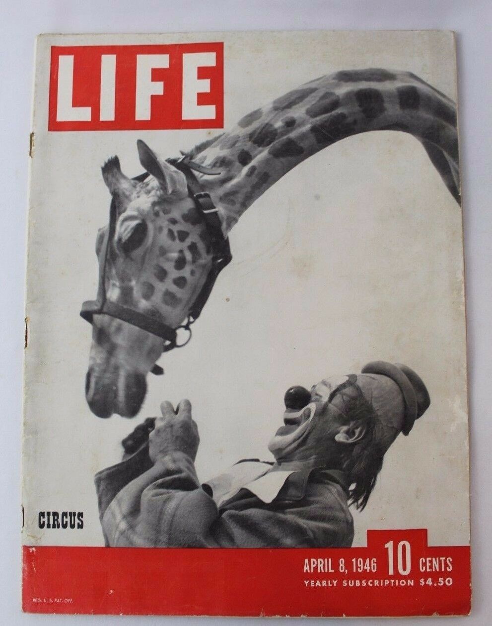 Primary image for April 8,1946 - LIFE Magazine - The Circus, Coca-Cola, Russia, Wrestling