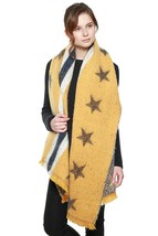 Stars &amp; Stripe Oversized Scarf - £19.30 GBP