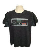 Nintendo Entertainment Video Game Controller NES Adult Large Black TShirt - £11.63 GBP