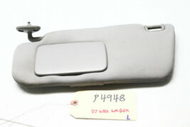 2006-2007 SUBARU IMPREZA WAGON FRONT LEFT DRIVER SUNVISOR SUN VISOR GRAY P4948 image 9
