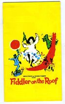 Fiddler on the Roof Program Her Majesty's Theatre London England 1977 - $17.80