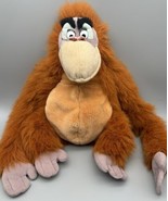 Disney Jungle Book King Louie Plush Stuffed 14&quot; Orangutan Hugging Hands ... - £23.00 GBP