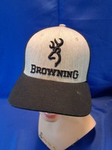 Browning Branded Heather Baseball Cap  L/XL Flex Fit - £11.95 GBP