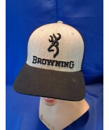 Browning Branded Heather Baseball Cap  L/XL Flex Fit - $275.50 MXN