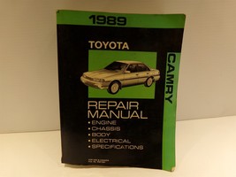 1989 Toyota Camry Repair Manual Engine Chassis Body Electrical Specifications - £70.81 GBP