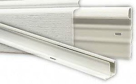 Mobile Home Vinyl Skirting White Upper &amp; Lower Track Underpinning Trim K... - £94.32 GBP