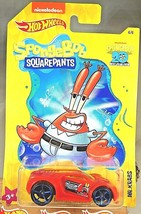 2020 Hot Wheels Spongebob Squarepants Series 6/6 ULTRA RAGE Red w/Blue OH5 Spoke - $11.50