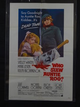 Who Slew Auntie ROO-1971-POSTER-SHELLEY WINTERS-MARK LESTER-HORROR-THRILLER Vf - £48.84 GBP