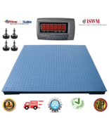 DigiWeigh NTEP Approval 5000Lb/1Lb Floor Scale (DWP-5000F) - $1,224.09 CAD