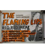 The Flaming Lips Red Red Meat Poster German Tour - $3,316.94 MXN