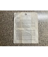 1947 CHOCTAW NATION Indian Territory Executive Office Letter J.A KRUG SE... - $928.01 MXN
