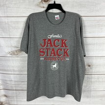 Charlie Hustle Men&#39;s XXL Fiorella&#39;s Jack Stack Barbecue T-Shirt BBQ Kans... - $16.99