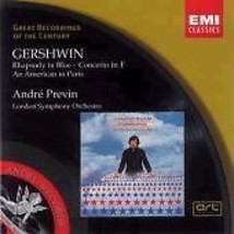 George Gershwin : Great Recordings of the Century - Rhapsody in Blue CD (1998) P - £11.95 GBP