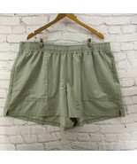 Jockey Shorts Sz 2XL Athletic Stretch Olive Green Poly Spandex  - £9.05 GBP